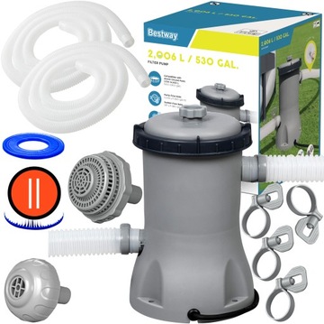 Pompa filtrująca do basenu BESTWAY 2006l/h 58383
