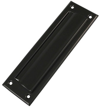 Wrzutnia na listy czarna Wrzutnik 42x73mm
