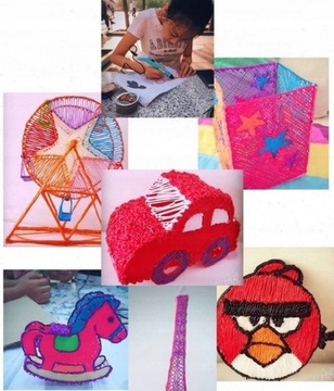 СТЕРЖНИ ДЛЯ 3D РУЧКИ НА НИТИ 100 м 10 ЦВЕТОВ