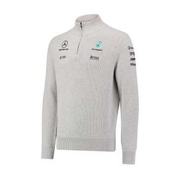 MERCEDES F1 BLUZA MĘSKA SWETER roz xs