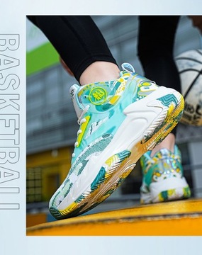 Баскетбольные кроссовки с сетчатой ​​поверхностью, звук трения, настоящая спортивная обувь