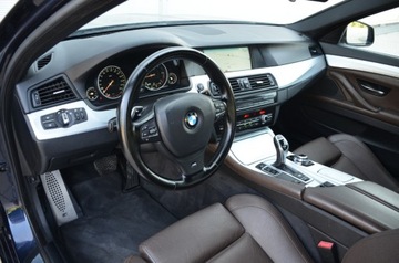 BMW Seria 5 F10-F11 Limuzyna 520d 184KM 2014 520D LIFT M-PAKIET SERWIS VIRTUAL KOKPIT BRĄZ SKÓRA DUŻA NAVI ŁOPATKI PDC, zdjęcie 21