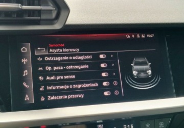 Audi A3 8Y Sportback 1.5 35 TFSI 150KM 2024 Audi A3 Sportback Gwarancja 2028 Salon PL S-Line Virtual Keyless Fotele sp, zdjęcie 20