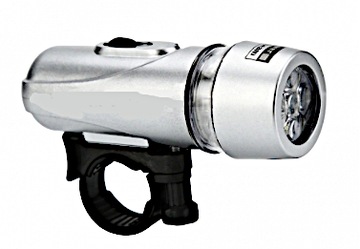 ВЕЛОСИПЕДНАЯ ФОНАРЬ 5 СВЕТОДИОДОВ ПЕРЕДНЯЯ