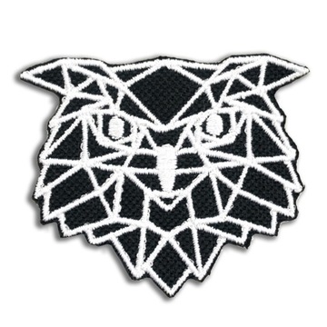 Naszywka TERMO Naprasowywanka Geometric Sowa