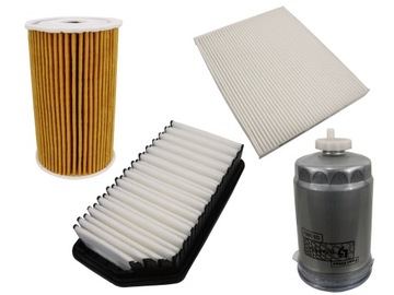 Komplet filtrów KIA CEED JD diesel