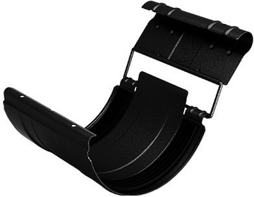 Łącznik rynny BUDMAT FLAMINGO 150mm - czarny