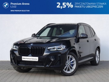 BMW X3 G01 SUV Facelifting 2.0 30i 245KM 2022 BMW X3 M-Pakiet, Hak, Fotel sportowy, Lasery, FV-2