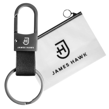 James Hawk Keychain skóra Brelok do kluczy + GRATIS kosmetyczka