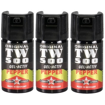 Gaz Pieprzowy w Żelu Hoernecke TW500 Strumień 40ml
