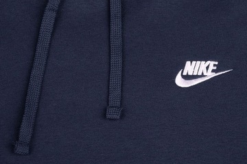 Bluza Męska Granatowa z kapturem Nike Club Fleece BV2654-410 r. XXL