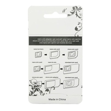 Набор адаптеров NanoSim/Micro, MicroSim и Nano/Sim