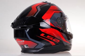 Kask integralny motocyklowy LS2 FF808 STREAM II ECE 22.06 Fury red BLENDA