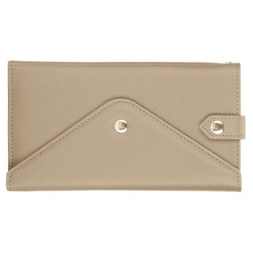 Кожаный чехол-раскладушка для телефона 18*10 см.