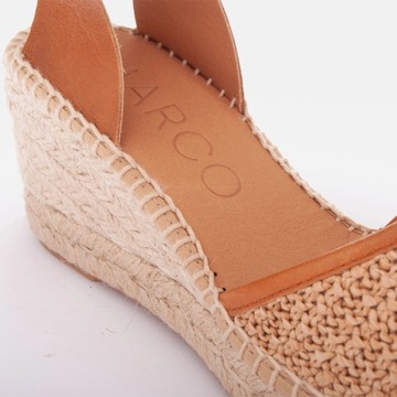 Brązowe Skóra naturalna Buty Marco Shoes r.42