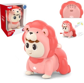 ZABAWKA BOBAS DO NAUKI RACZKOWANIA INTERAKTYWNY WĘDRUJĄCY MELODIE WOOPIE