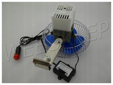 A9K76 АВТОВЕНТИЛЯТОР ВРАЩАЮЩИЙСЯ МЕТАЛЛ 12В
