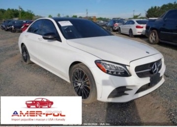 Mercedes Klasa C W205 2019 Mercedes-Benz Klasa C Mercedes-benz C 300 4matic 2.0 Benzyna 255KM