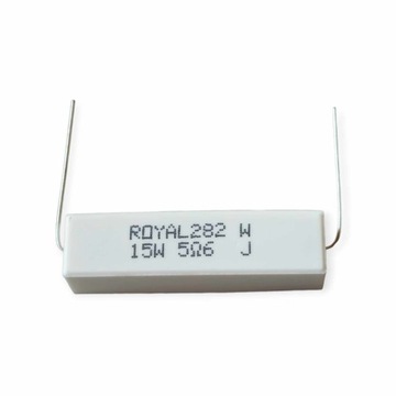 AX15W-5R6 REZYSTOR CEMENTOWY 5.6Ohm 15W