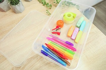 Органайзер, пластиковый контейнер с крышкой, коробка 5 литров.