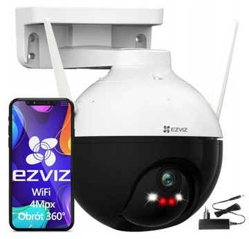 Kamera WiFi EZVIZ 4Mpx Obrotowa C8W 2K+ Zewnętrzna Dual Light IR + LED