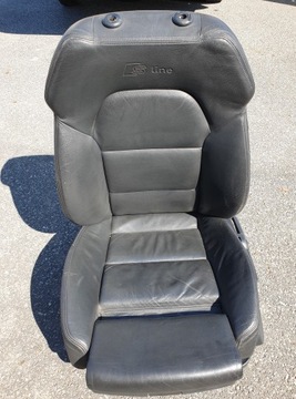 FOTEL AIRBAG LEWY AUDI A6 C6 4F A4 B7 SLINE 8E EU