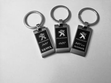 BRELOK PEUGEOT + grawer breloczek