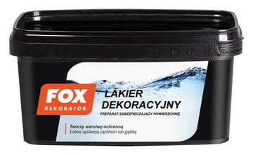 Штукатурка структурная песчаник FOX DEKORATOR 8кг