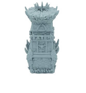 Башня для игры в кости в крепости орков — Башня для игры в кости Светло-серая