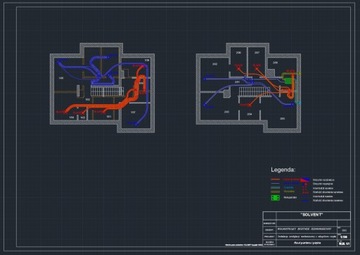 Projekt Rekuperacji Wentylacji z wyceną PIĘTRO