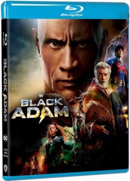 BLACK ADAM blu-ray DC
