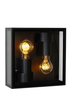 Kinkiet LUCIDE czarny E27 40 W