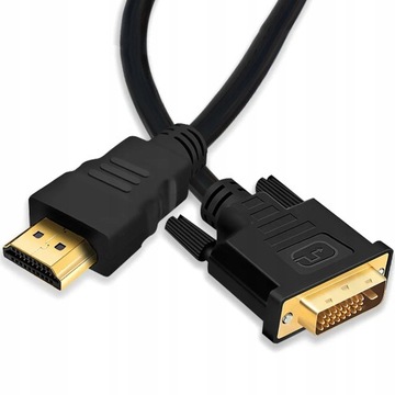 Kabel adapter HDMI / DVI-D(18+1) 2m