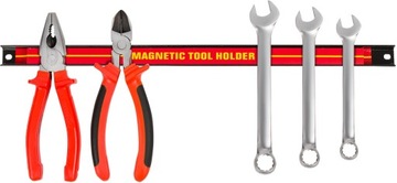 МАГНИТНАЯ ПОЛОСКА МАГНИТНАЯ ПОЛОСКА ДЛЯ ИНСТРУМЕНТОВ 6 ШТ. ДЛИНА 46 см