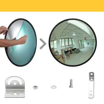 КОНВЕКТИРУЮЩЕЕ ЗЕРКАЛО 30СМ, КОНВЕКТИРУЮЩЕЕ ЗЕРКАЛО ДЛЯ ДОРОЖНОГО ДВИЖЕНИЯ ДЛЯ ГАРАЖЕЙ И ПОДЪЕЗДОВ
