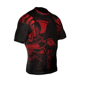 RASHGUARD MĘSKI MMA SPORTY WALKI SIŁOWNIA CROSSTRAINING BUSHIDO Warrior L