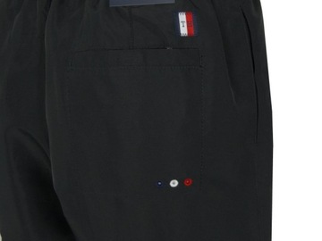 TOMMY HILFIGER, szorty kąpielowe, czarne, S