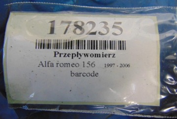 ALFA ROMEO 156 1.9JTD VÁHA VZDUCHU