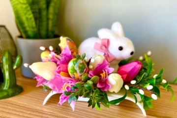 КРАСИВЫЕ пасхальные украшения Пасхальные тюльпаны