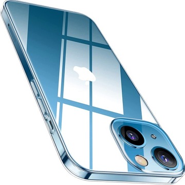 ETUI PREMIUM CLEAR CASE do iPhone 15 Plus |+ SZKŁO