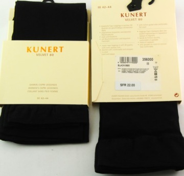 ЛЕГИНСЫ KUNERT VELVET 80 CAPRI ЧЕРНЫЕ S 38-40 -50%