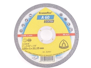 Щиток Kronenflex A60 EXTRA T41 125x1x22,23 мм KLINGSPOR (25 шт.)