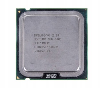 INTEL Pentium Dual-Core E2160 SLA8Z 1.8GHZ/1M/800/