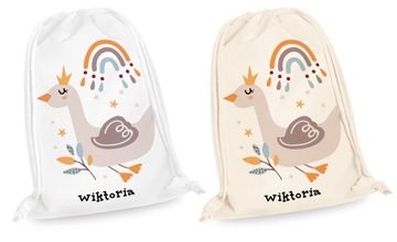 СУМКА-ПЕРЕМЕНКА ДЛЯ ДЕТСКОГО САДА, ШКОЛЫ, ДЕТСКОЙ С ИМЯ РЕБЕНКА, КРАСИВАЯ