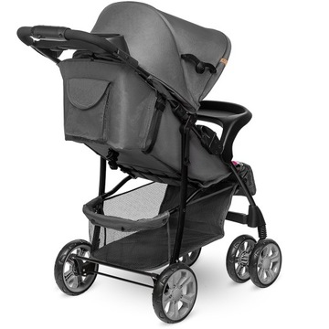 LIGHT Коляска Lionelo Emma БОЛЬШАЯ СУМКА на колесах