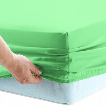 PRZEŚCIERADŁO JERSEY 140X200 Z GUMKĄ GRUBE POLSKIE
