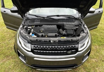 Land Rover Range Rover Evoque I SUV 5d Facelifting 2.0D eD4 150KM 2017 Land Rover Range Rover Evoque oryginalny lakier, SKORA, nawigacja, kamera,, zdjęcie 10