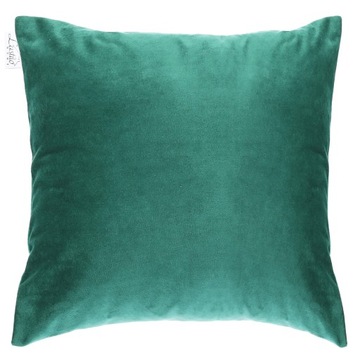 Poszewka welwetowa 40x40 Nilo Ciemny zielony