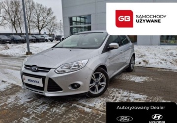 Ford Focus III Kombi 1.0 EcoBoost 125KM 2013 Ford Focus Ford Focus 1.0 Ecoboost, Salon Pl, 2kpl. opon. Benzyna 125KM