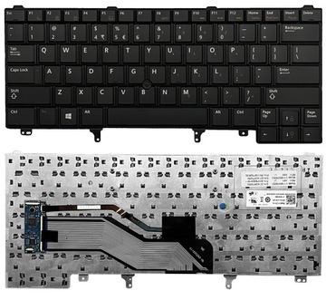 Klawiatura Dell Latitude E5420 E5430 E5320 . E6220 E6320 E6330 E6420 US